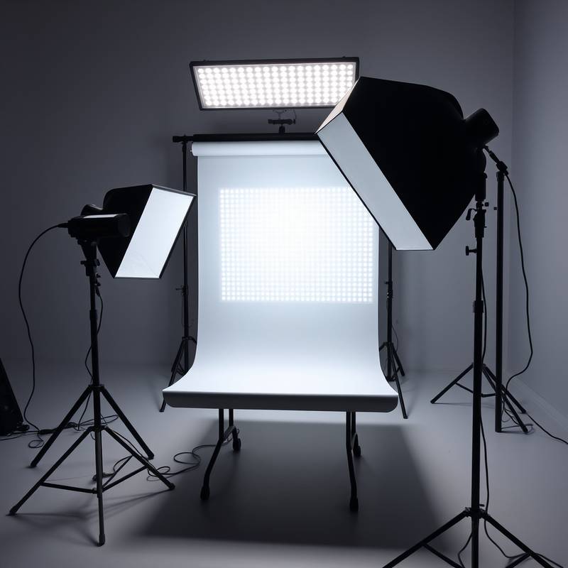 Aputure Amaran 200d LED Leuchte im Studio