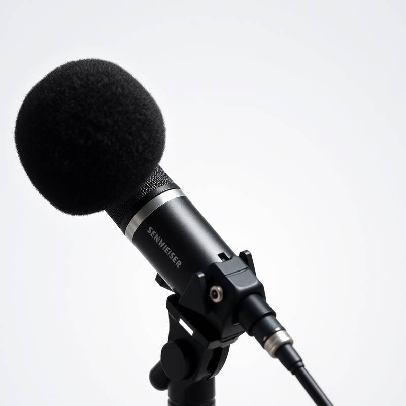 Sennheiser MKE 600 Richtrohrmikrofon mit Windschutz